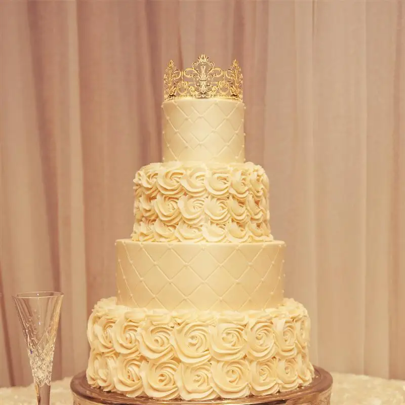 1PC Tiara Gold Color Crown Cake Topper Decoration Decorative Elegant Wedding Cake Princess Birthday Decoratio Party Supplies A3
1PC Tiara Gold Color Crown Cake Topper Decoration Decorative Elegant Wedding Cake Princess Birthday Decoratio Party Supplies A3