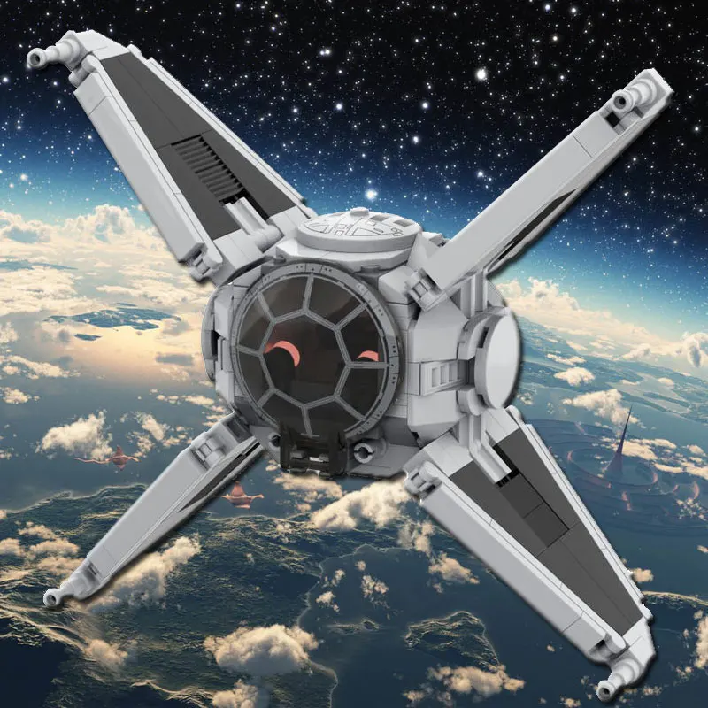 TIE Raptor children's toy assembly kit starcraft movie model military moc blocks reconnaissance star series wars spacecraft
TIE Raptor children's toy assembly kit starcraft movie model military moc blocks reconnaissance star series wars spacecraft