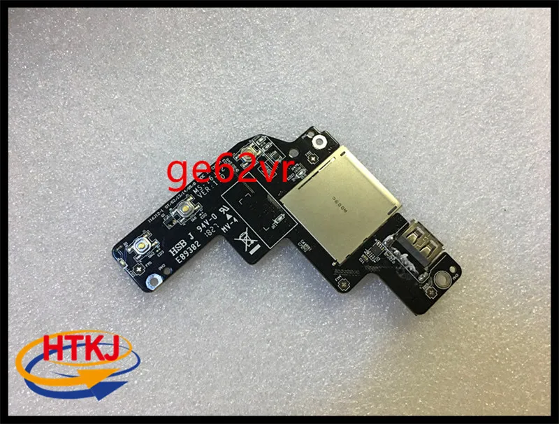 USB IO Board For MSI GE62VR GE72VR GP62VR GP72VR PE70VR PE60VR GL72VR GL62VR Switch board WITH CABLE MS-16JB2
USB IO Board For MSI GE62VR GE72VR GP62VR GP72VR PE70VR PE60VR GL72VR GL62VR Switch board WITH CABLE MS-16JB2