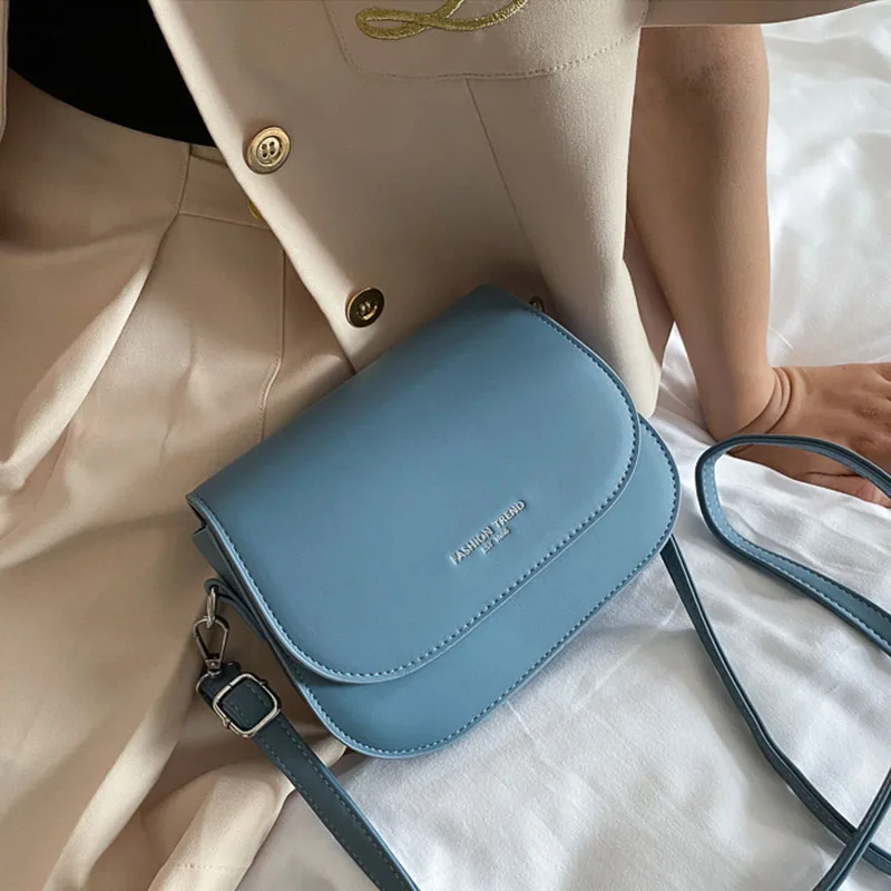QIAOSANSAN New Women's Single Shoulder Saddle Bag Designer Handbag Winter Style High-quality PU Casual All-match Solid Color AAA
QIAOSANSAN New Women's Single Shoulder Saddle Bag Designer Handbag Winter Style High-quality PU Casual All-match Solid Color AAA
