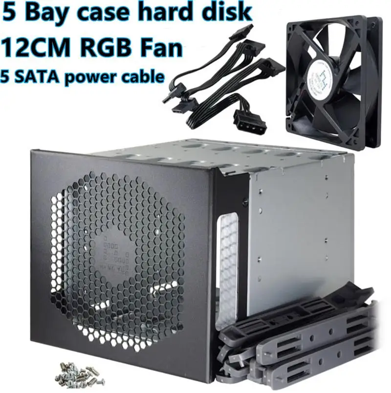 5 Bay дюймов 3 X Катушки для оптических дисков SATA SAS HDD стеллажный кронштейн лоток