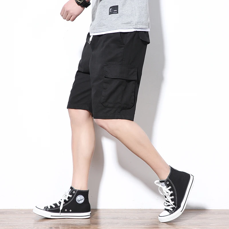 2021 Summer Harajuku Cotton Cargo Shorts Men Summer Fashion Knee-Length Streetwear Hip Hop Pockets Joggers Shorts 5XL
2021 Summer Harajuku Cotton Cargo Shorts Men Summer Fashion Knee-Length Streetwear Hip Hop Pockets Joggers Shorts 5XL
