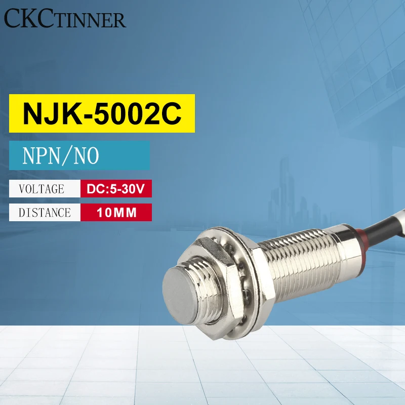 Датчик Холла NJK5002C с тремя проводами нормально открытый магнитный индукционный