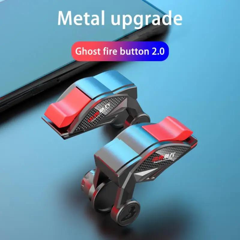 Mobile Game Triggers Joystick For Phone Gamepad Metal Games L1R1 Shooter Pubg Controller For IPhone Knives Out / Survival Rules
Mobile Game Triggers Joystick For Phone Gamepad Metal Games L1R1 Shooter Pubg Controller For IPhone Knives Out / Survival Rules