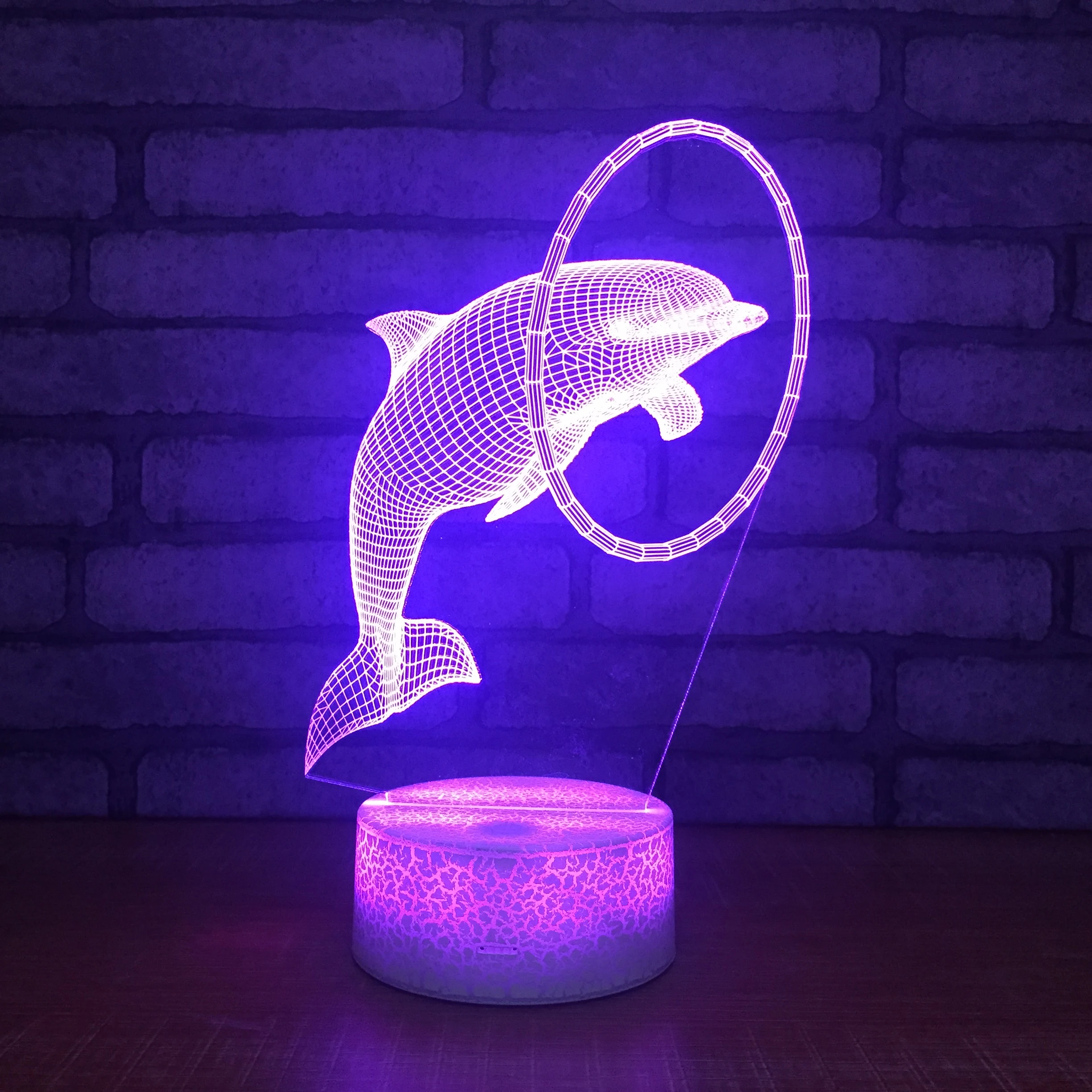 Акриловый Дельфин 3D настольная лампа трещины основание светодиодный USB креативный светильник пульт дистанционного управления Сенсорный п...
Акриловый Дельфин 3D настольная лампа трещины основание светодиодный USB креативный светильник пульт дистанционного управления Сенсорный п...