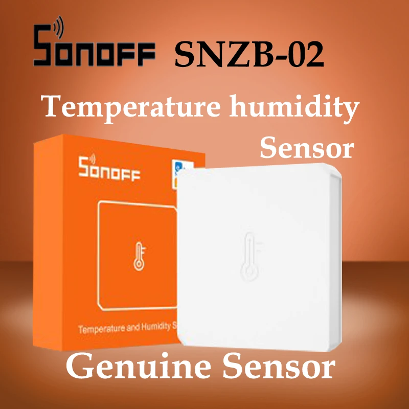NEW SONOFF SNZB-02 Zigbee Temperature sensor Humidity detector smart thermometer for home ewelink app control zbbridge required
NEW SONOFF SNZB-02 Zigbee Temperature sensor Humidity detector smart thermometer for home ewelink app control zbbridge required