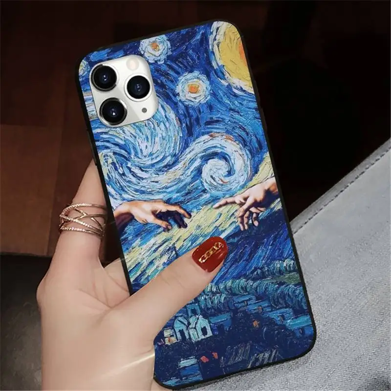 Funny Hand The Creation of Adam Phone Case for iPhone 7 8 11 12 Pro X XS Max XR Samsung A S 10 20 50 Plus pro funda
Funny Hand The Creation of Adam Phone Case for iPhone 7 8 11 12 Pro X XS Max XR Samsung A S 10 20 50 Plus pro funda