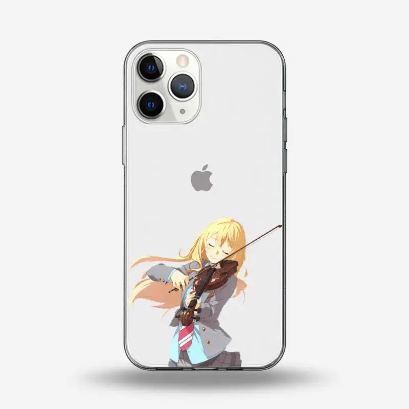 Japan Anime Your Lie in April Phone Case Transparent for iPhone Samsung S 11 12 6 7 8 9 10 20 Pro X XS Max XR Plus lite
Japan Anime Your Lie in April Phone Case Transparent for iPhone Samsung S 11 12 6 7 8 9 10 20 Pro X XS Max XR Plus lite