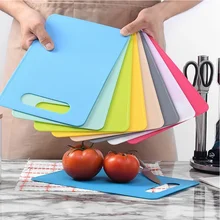 No Slip Fruit Cutting Board Creative Multifunctional Cutting Board Kitchen Gadget Non-slip PP Chopping Board Kitchen Board