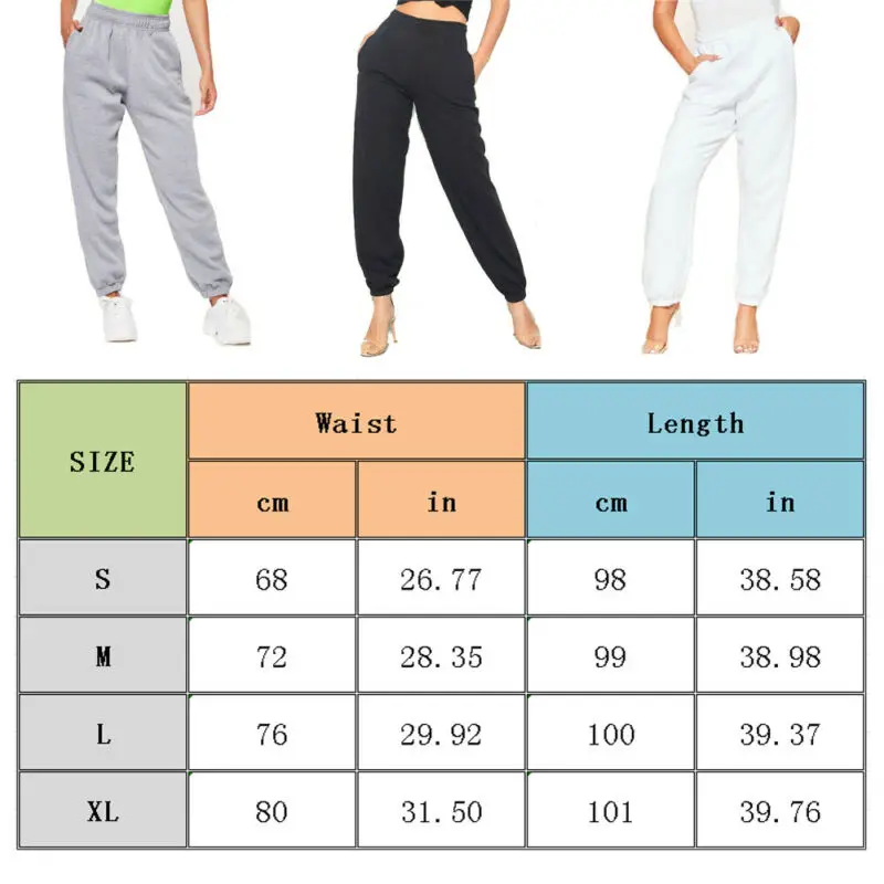 New Women Casual Pants Fashion High Waist Hip Hop Dance Sport Running Jogging Harem Pants Sweatpants Jogger Baggy Trousers
New Women Casual Pants Fashion High Waist Hip Hop Dance Sport Running Jogging Harem Pants Sweatpants Jogger Baggy Trousers