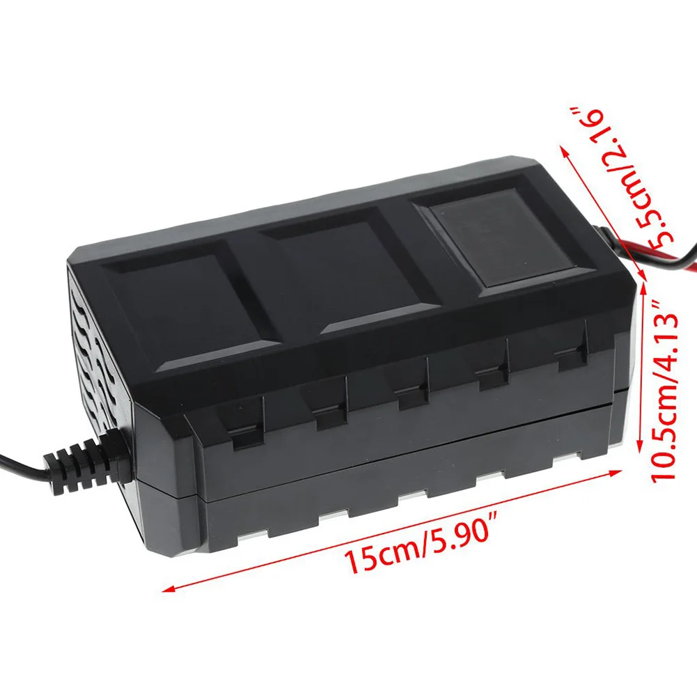 Car Battery Lead Acid Charger Automobile Motorcycle 12V 20A with LCD Display Plug Specification for EU/U.S./UK/AU
Car Battery Lead Acid Charger Automobile Motorcycle 12V 20A with LCD Display Plug Specification for EU/U.S./UK/AU