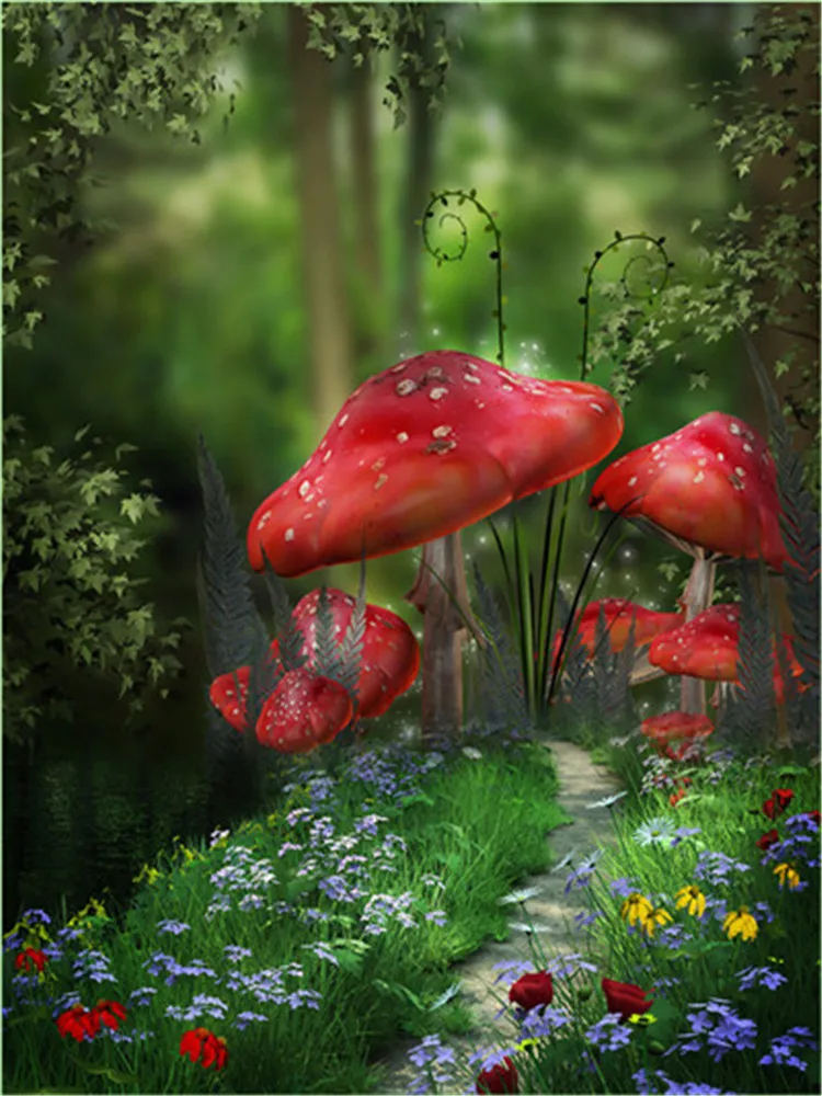 Vinyl Custom Photography Backdrops Prop Fairy Tale Theme Photography Background DF20702-11
Vinyl Custom Photography Backdrops Prop Fairy Tale Theme Photography Background DF20702-11