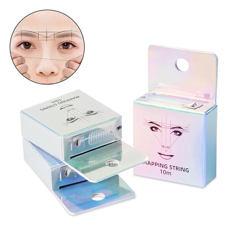 Mapping Pre-ink String For Microblading Eyebow Make Up Dyeing Liners Thread Semi Permanent Positioning Eyebrow Measuring Tool
Mapping Pre-ink String For Microblading Eyebow Make Up Dyeing Liners Thread Semi Permanent Positioning Eyebrow Measuring Tool