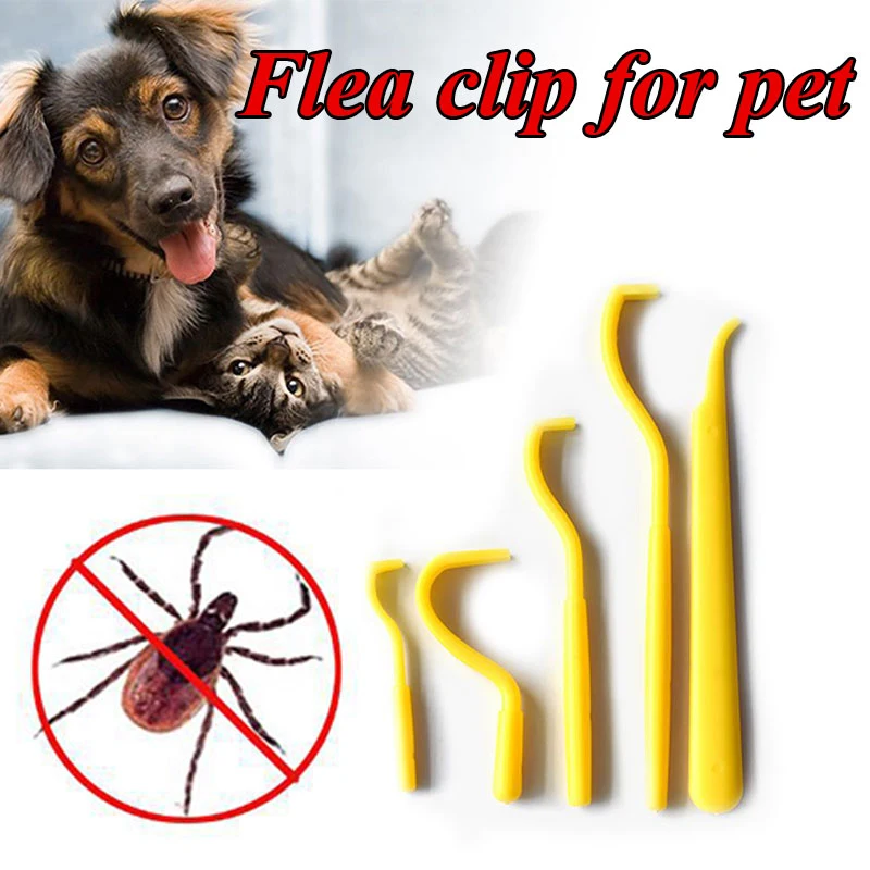 Pet Flea Remover Tool Cat Dog Grooming Tick Picker Pet Supplies Scratching Hook Removal High Quality Pets Cleaning Comb 5PCS
Pet Flea Remover Tool Cat Dog Grooming Tick Picker Pet Supplies Scratching Hook Removal High Quality Pets Cleaning Comb 5PCS