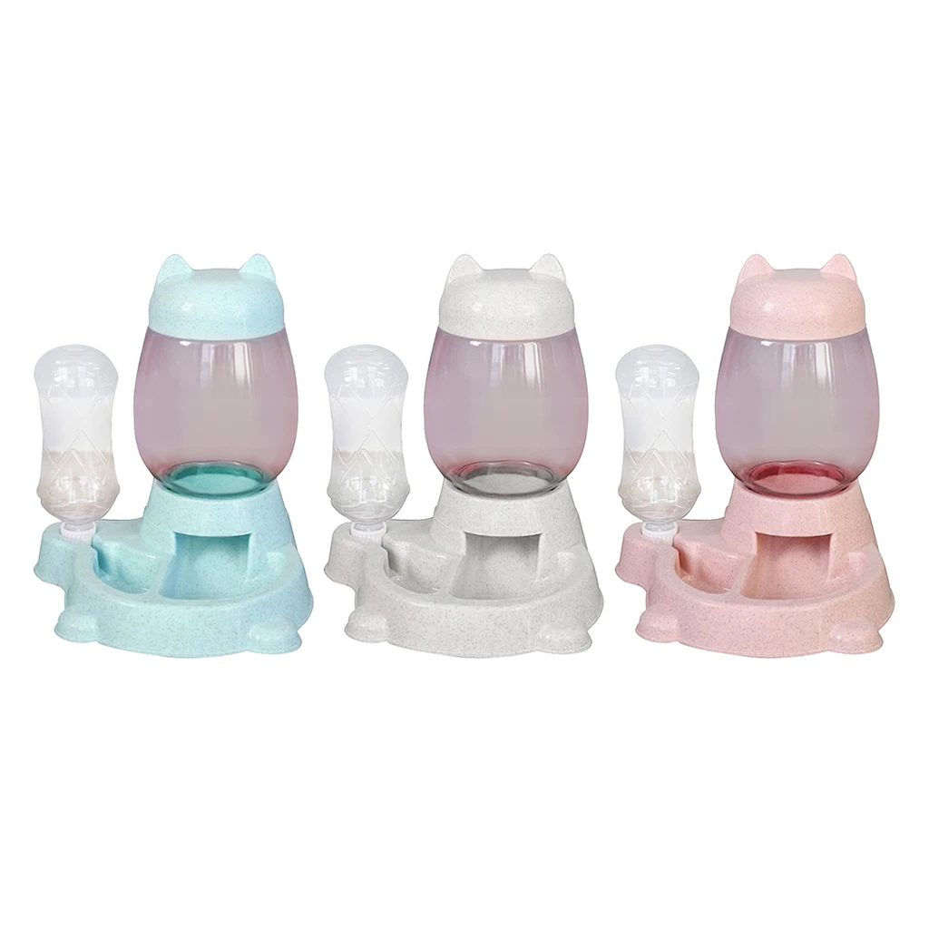 Automatic Cat Feeder Water Dispenser Gravity Dog Water Fountain Pet Food Feeder
Automatic Cat Feeder Water Dispenser Gravity Dog Water Fountain Pet Food Feeder