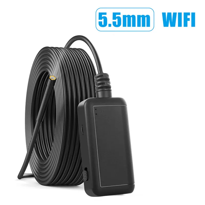 2. Беспроводной Эндоскоп 0 МП, 2560*1920, полужесткая камера для осмотра змеи с аккумулятором 1800 мАч для смартфонов iOS и Android
2. Беспроводной Эндоскоп 0 МП, 2560*1920, полужесткая камера для осмотра змеи с аккумулятором 1800 мАч для смартфонов iOS и Android