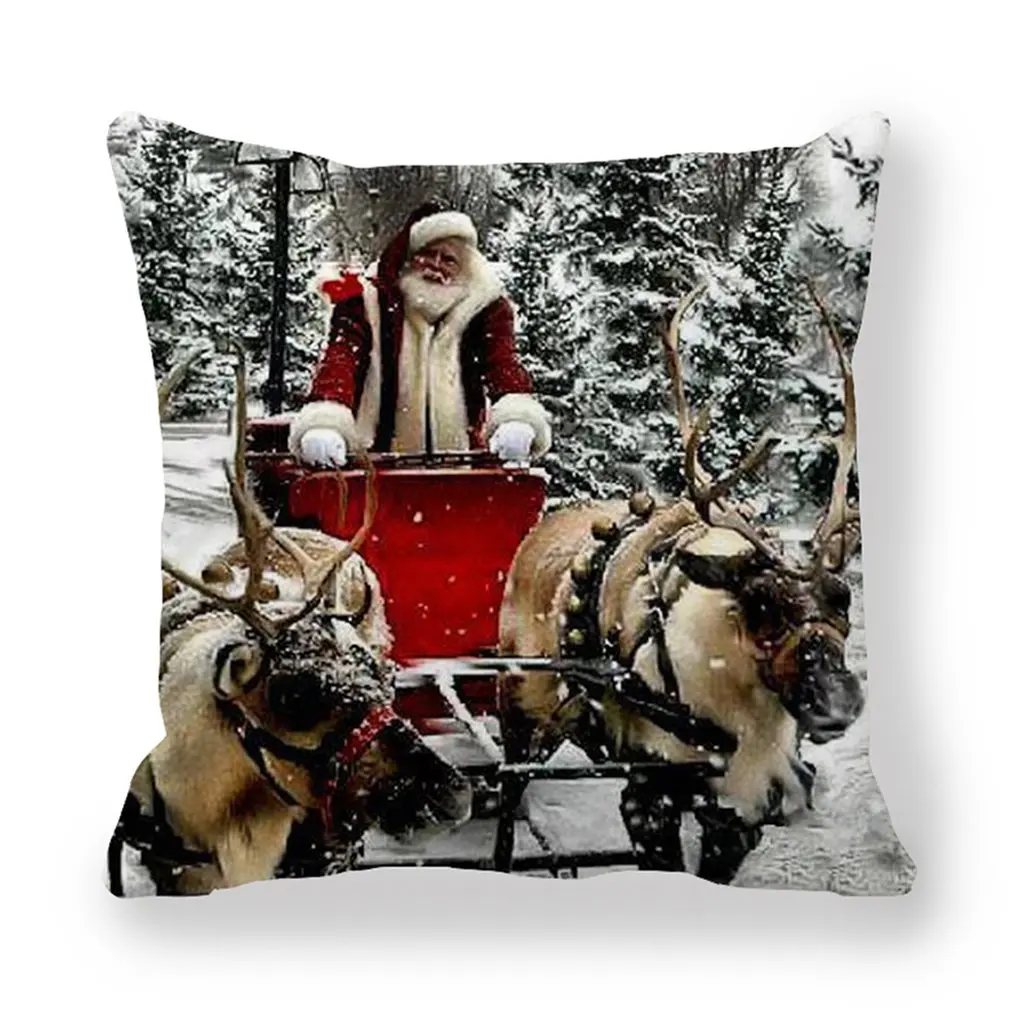 45 * 45CM Pillowcase Happy New Year Christmas Pattern Printed Sofa Pillow Cover Bed Home Decor Cushion Cover Decoration Case
45 * 45CM Pillowcase Happy New Year Christmas Pattern Printed Sofa Pillow Cover Bed Home Decor Cushion Cover Decoration Case