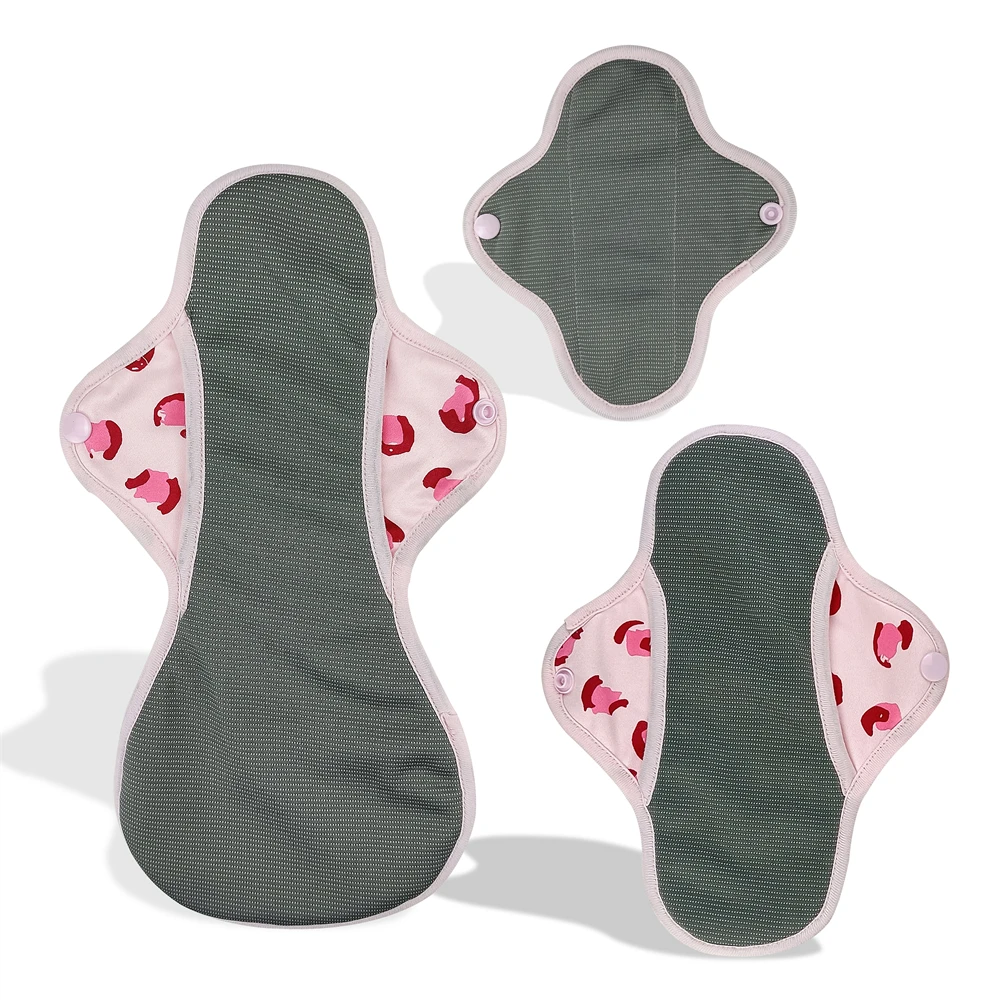 Reusable Cloth Menstrual Pads Bamboo-charcoal Absorbency Panty Liner Mama Sanitary serviette hygienique lavable
Reusable Cloth Menstrual Pads Bamboo-charcoal Absorbency Panty Liner Mama Sanitary serviette hygienique lavable