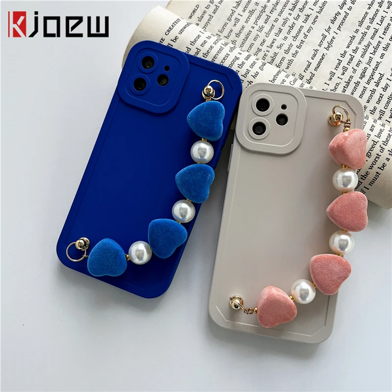 KJOEW Cute Plush Love Heart Bracelet Phone Case For iPhone 12 13 11 Pro XS Max X XR 7 8 Plus Soft Silicone Shockproof Back Cover
KJOEW Cute Plush Love Heart Bracelet Phone Case For iPhone 12 13 11 Pro XS Max X XR 7 8 Plus Soft Silicone Shockproof Back Cover