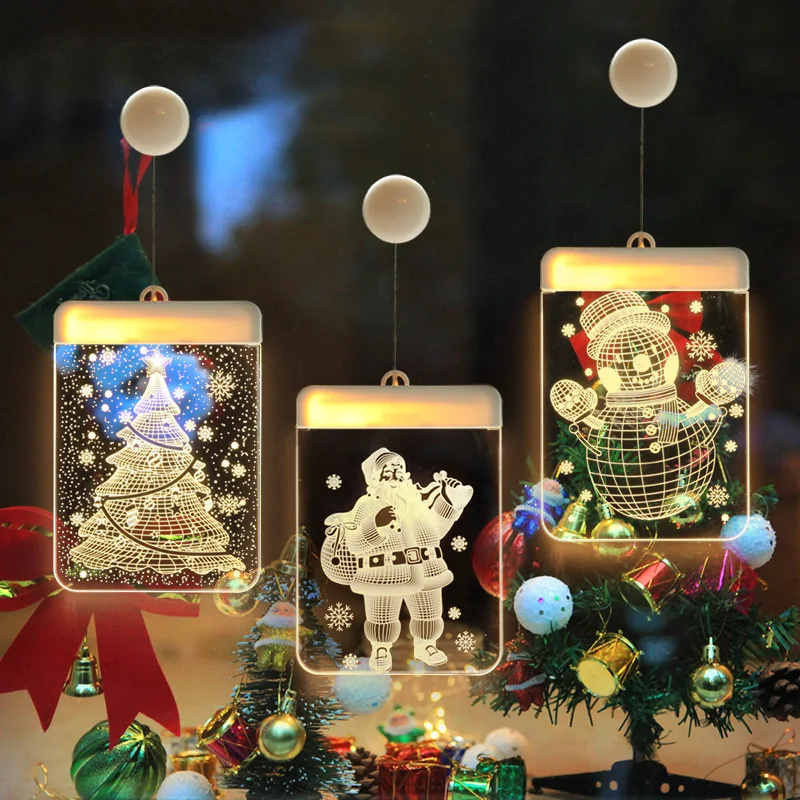 Family Energy Saving Lamp String Christmas Tree Elk Santa Claus Pattern Indoor Festival Modeling Coloured Lights
Family Energy Saving Lamp String Christmas Tree Elk Santa Claus Pattern Indoor Festival Modeling Coloured Lights