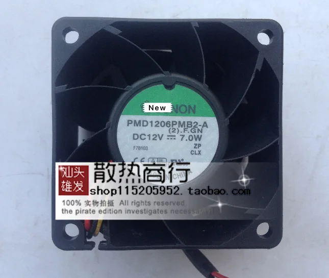 for SUNON PMD1206PMB2-A DC 12V 7W, 60x60x38mm Server Cooling Fan
for SUNON PMD1206PMB2-A DC 12V 7W, 60x60x38mm Server Cooling Fan