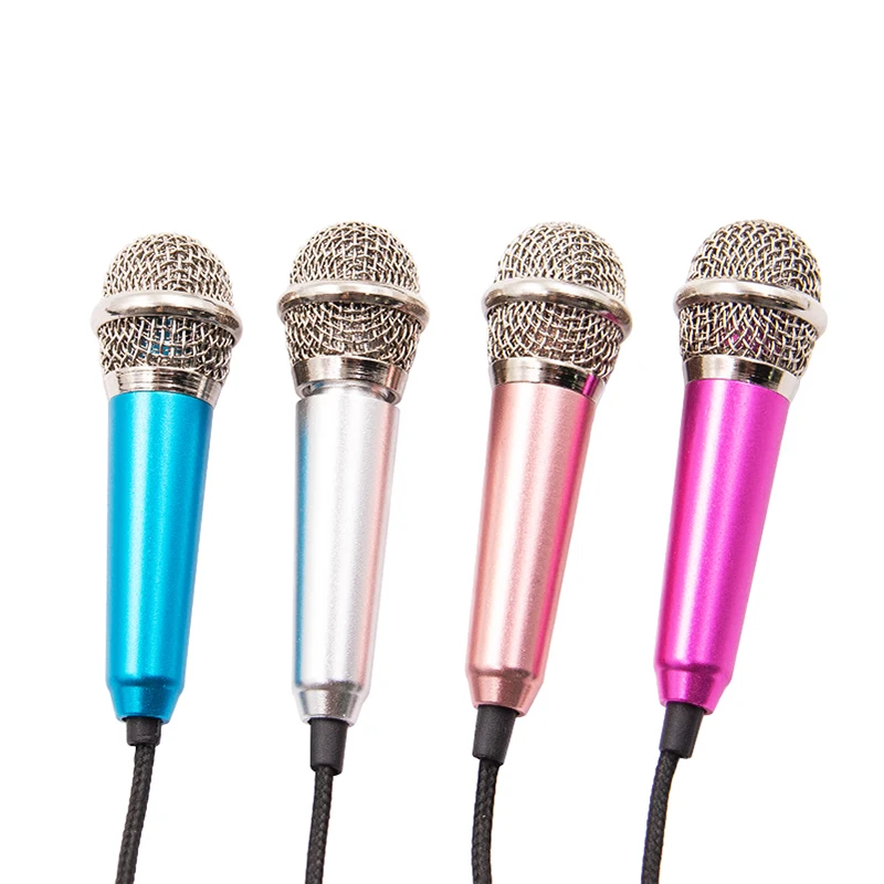 Mini Microphone Portable 3.5mm Stereo Studio Mic KTV Karaoke For Smart Phone Laptop PC Desktop Handheld Audio Microphone
Mini Microphone Portable 3.5mm Stereo Studio Mic KTV Karaoke For Smart Phone Laptop PC Desktop Handheld Audio Microphone