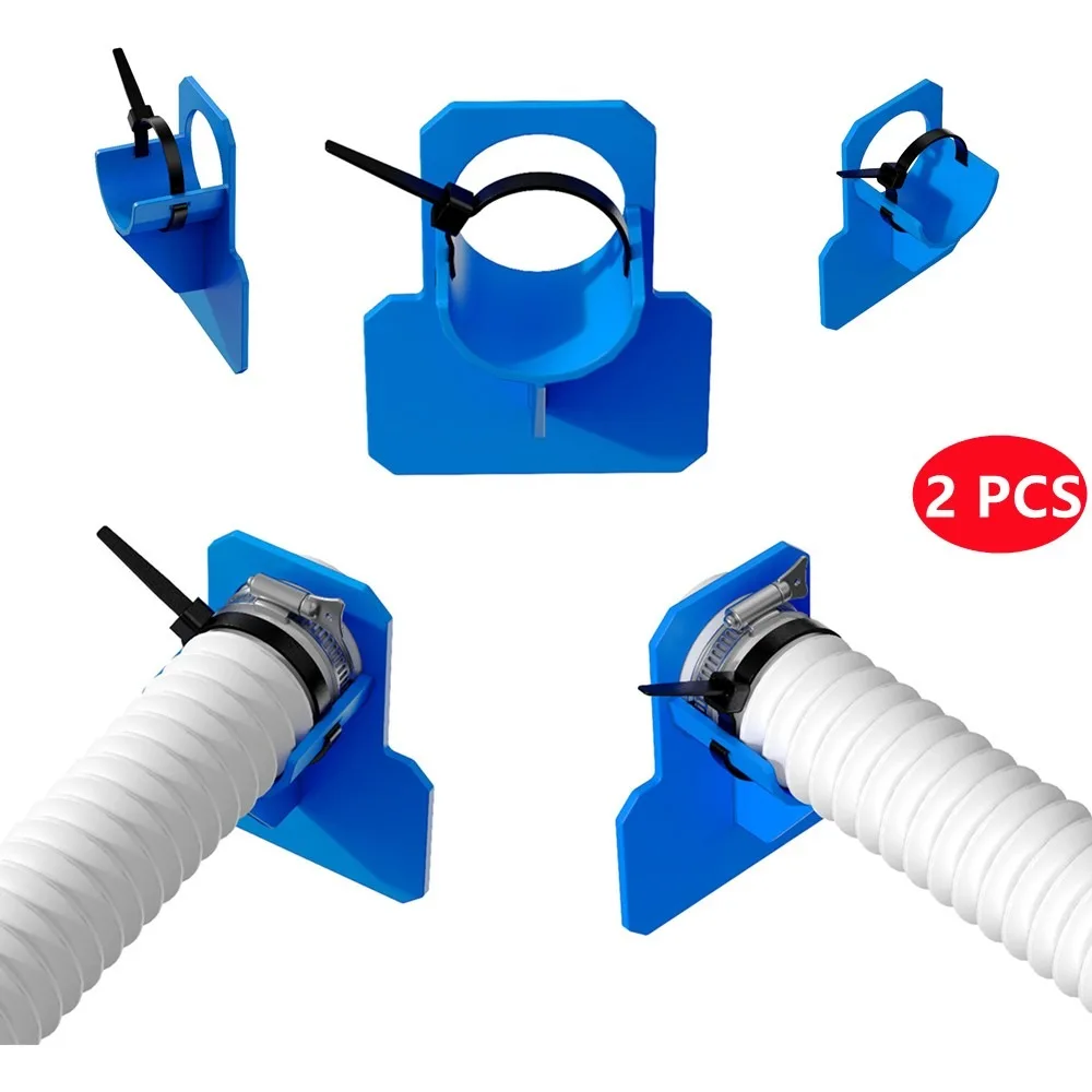 2 Pack Swimming Pool Pipe Holder Support Mount Supports Pipes 30-38mm For Intex Incoming Water Horizontal With Cable Tie
2 Pack Swimming Pool Pipe Holder Support Mount Supports Pipes 30-38mm For Intex Incoming Water Horizontal With Cable Tie