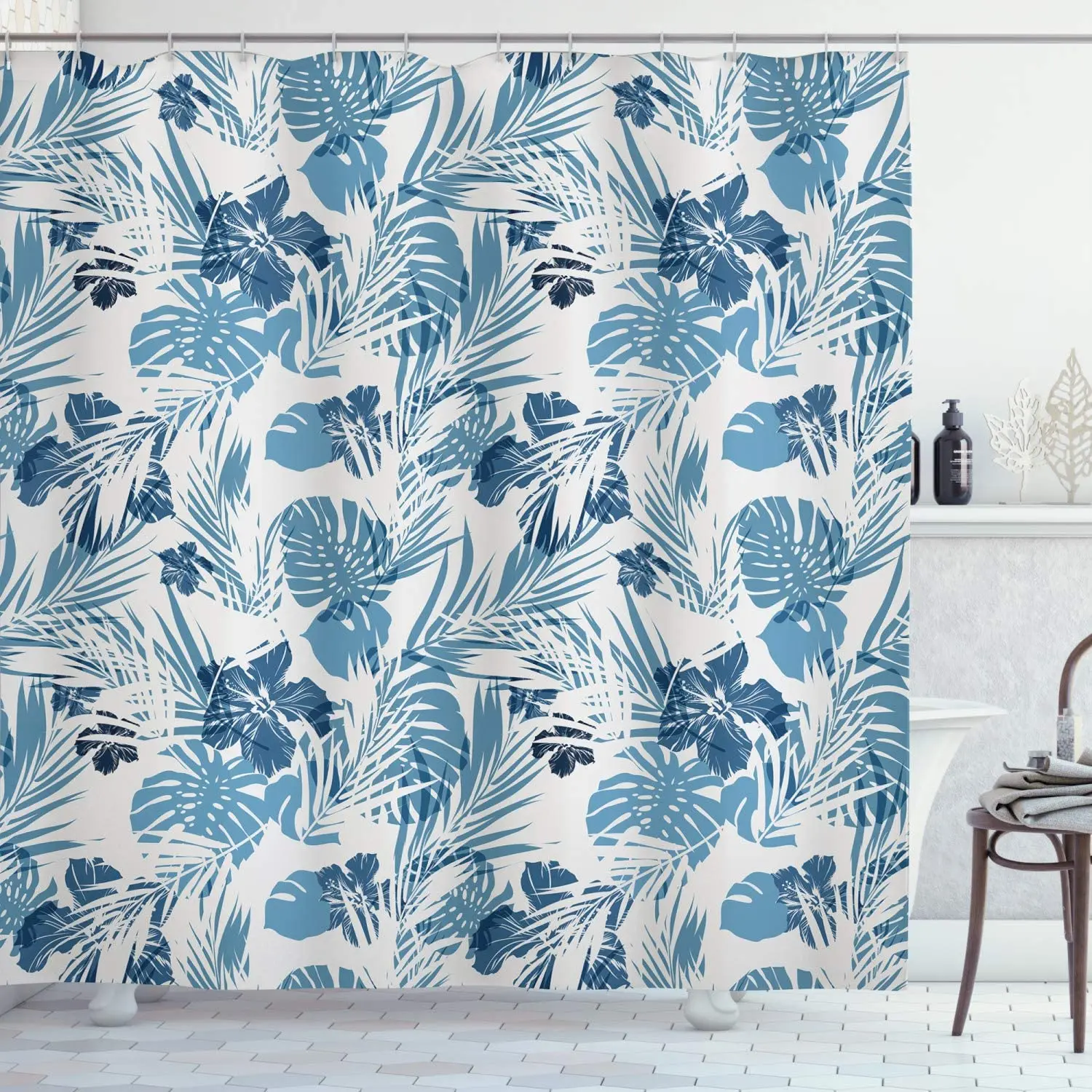 Листьев душ Шторы Водонепроницаемый Ванна Шторы для ванны голубого цвета Экран печатных Шторы для Ванная комната подарок 
Листьев душ Шторы Водонепроницаемый Ванна Шторы для ванны голубого цвета Экран печатных Шторы для Ванная комната подарок