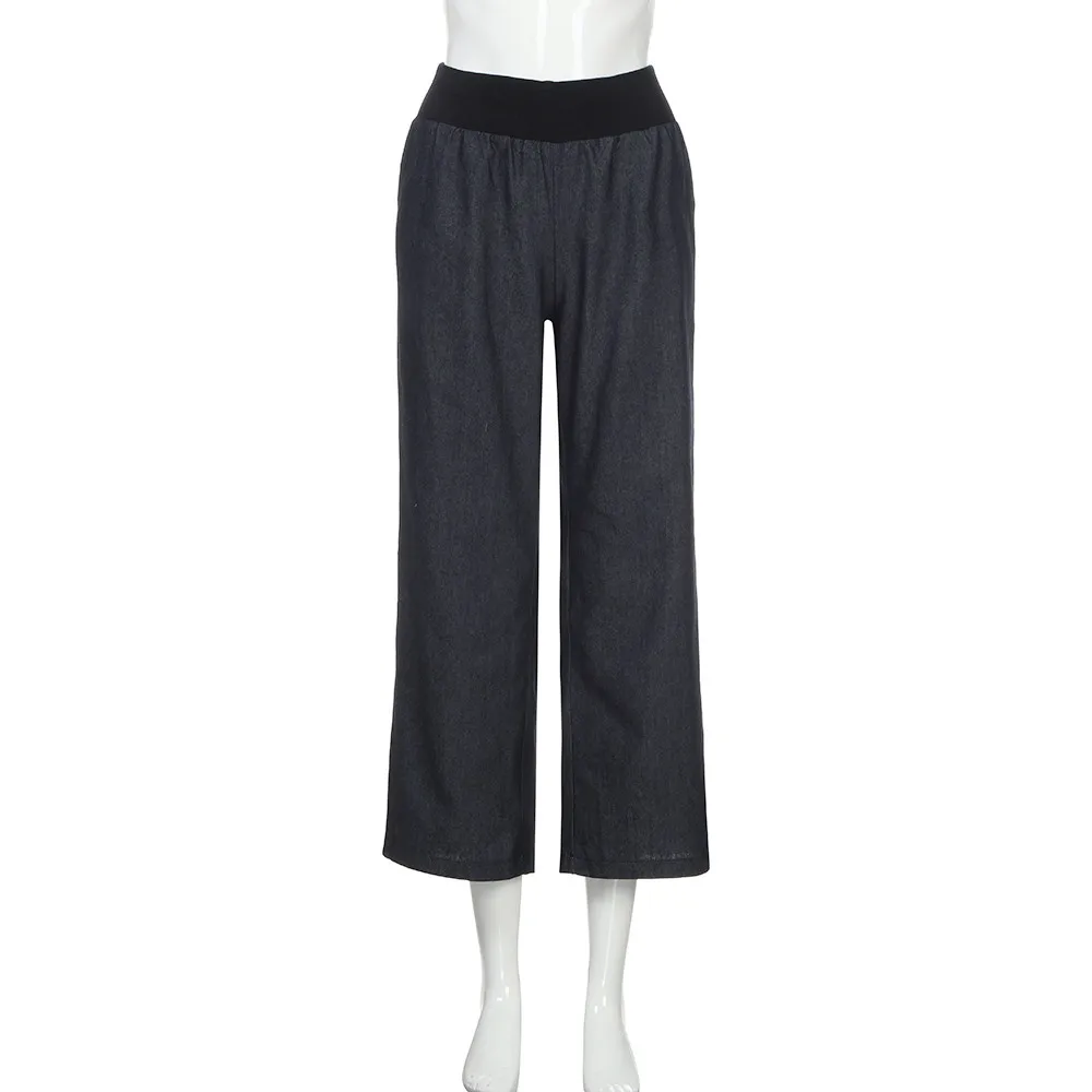 Soild Color Pants Women Casual Chic Oversize 5XL Loose Wide Leg Trousers Ins Retro Harajuku Hip-hop All-match Unisex Streetwear 
Soild Color Pants Women Casual Chic Oversize 5XL Loose Wide Leg Trousers Ins Retro Harajuku Hip-hop All-match Unisex Streetwear
