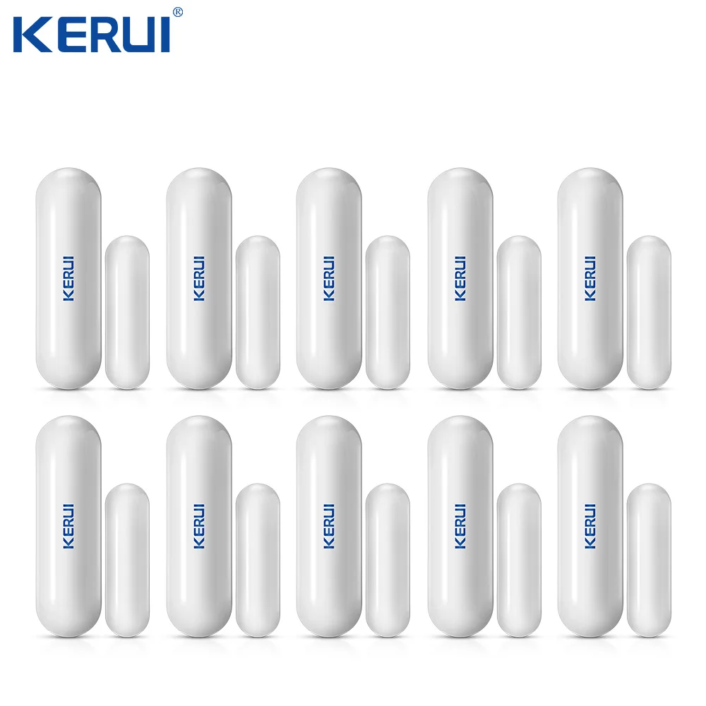 KERUI 10 шт. D026 беспроводной датчик двери зазор окна магнитный детектор открытия