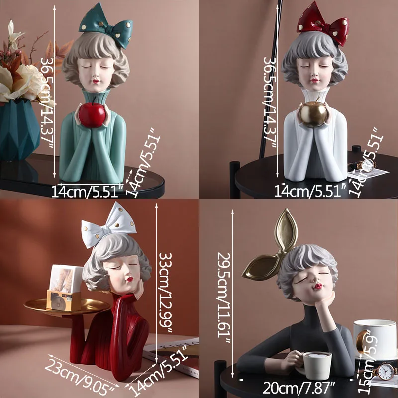 Modern Girl Sculpture Living Room Decoration Crafts Home Decoration Sundries Tray Storage Ornament Household Suppliers Crafts
Modern Girl Sculpture Living Room Decoration Crafts Home Decoration Sundries Tray Storage Ornament Household Suppliers Crafts