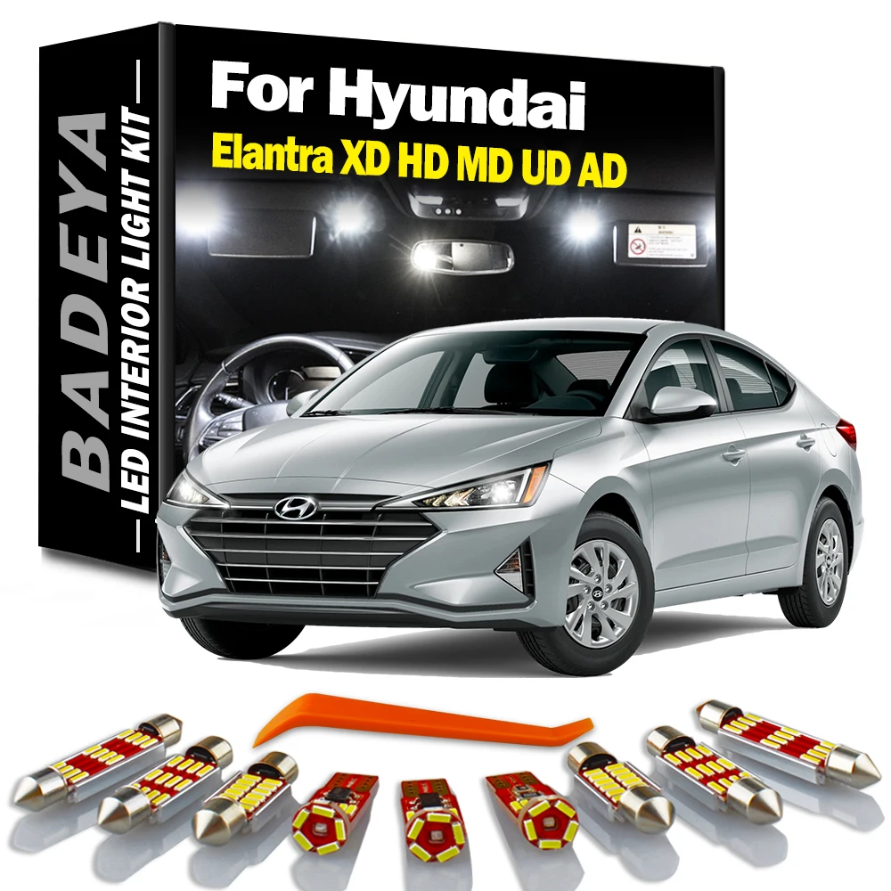 Встросветильник световой комплект BADEYA для Hyundai Elantra XD HD MD UD AD 2001-2020, автомобильная лампа, светодиодные лампы без ошибок
Встросветильник световой комплект BADEYA для Hyundai Elantra XD HD MD UD AD 2001-2020, автомобильная лампа, светодиодные лампы без ошибок