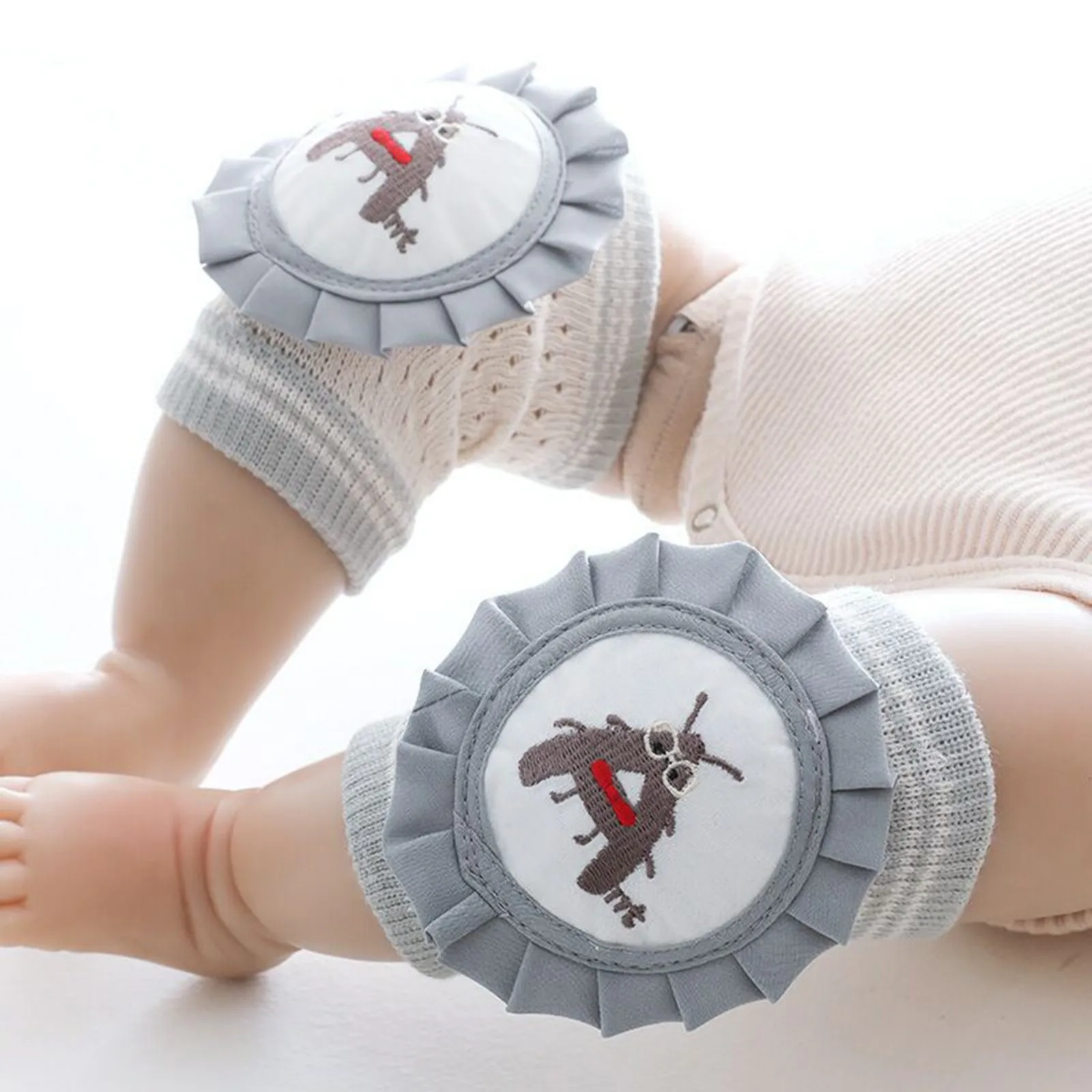 Baby Non Slip Leg Warmers Summer Mesh Thin Section Knee Pads Infant Crawling Protective Gear 100% Cotton Breathable Kneepads
Baby Non Slip Leg Warmers Summer Mesh Thin Section Knee Pads Infant Crawling Protective Gear 100% Cotton Breathable Kneepads