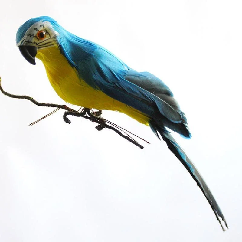 1pc Simulation Parrot Bird Crafts Ornaments 25x10x5cm For Home Garden Showcase Decor Creative Simulation Feather Bird Ornaments
1pc Simulation Parrot Bird Crafts Ornaments 25x10x5cm For Home Garden Showcase Decor Creative Simulation Feather Bird Ornaments