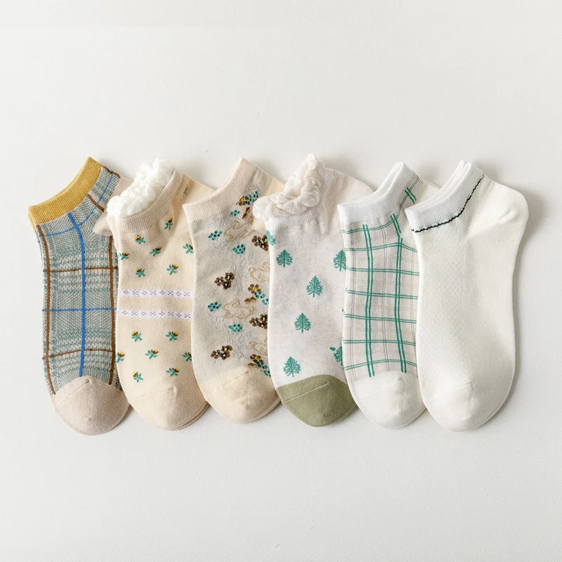 Summer Low Cut Ankle Socks Cartoon Animals Casual Soft Short Socks for Women Girls Lolita Lace Harajuku Retro Kawaii Cute Socks
Summer Low Cut Ankle Socks Cartoon Animals Casual Soft Short Socks for Women Girls Lolita Lace Harajuku Retro Kawaii Cute Socks