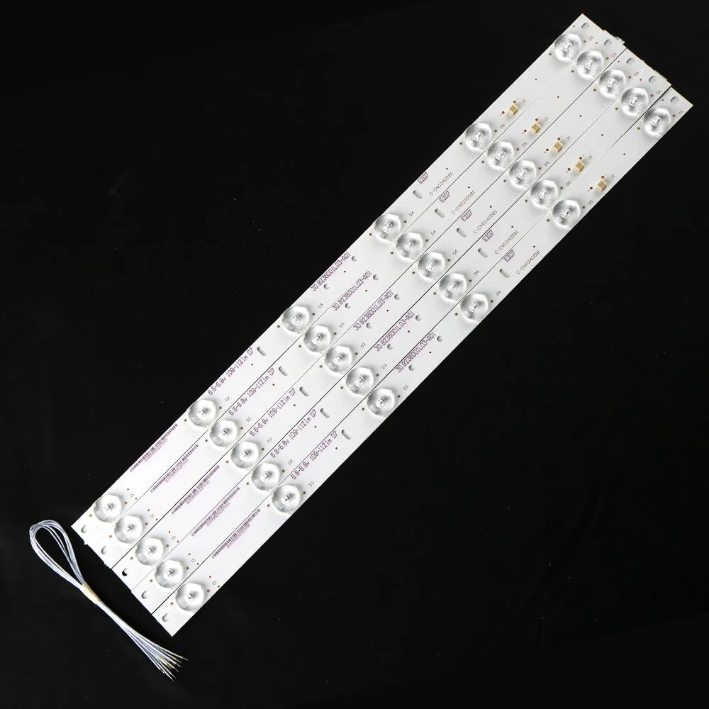 LED backlight bar new 6 light 6V 44CM bead general purpose lamp bar general modified lens type
LED backlight bar new 6 light 6V 44CM bead general purpose lamp bar general modified lens type