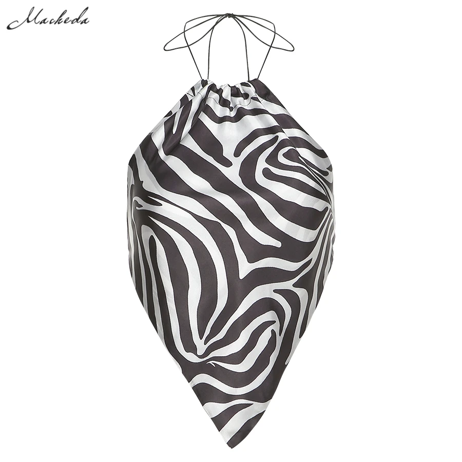 Summer Fashion Stripe Printing Halter Tank Top Women Sexy Slim Backless Cropped Top Lady Street Clothing 2021 New
Summer Fashion Stripe Printing Halter Tank Top Women Sexy Slim Backless Cropped Top Lady Street Clothing 2021 New
