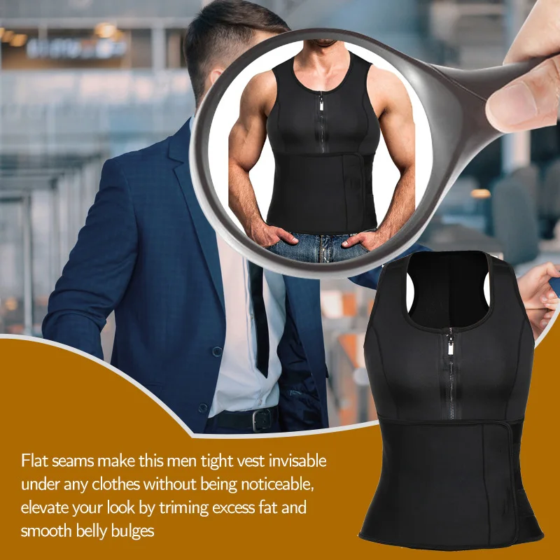 Men Waist Trainer Corset Compression Shirt for Weight Loss Slimming Tank Top Body Shaper Tight Undershirt Tummy Control Girdle
Men Waist Trainer Corset Compression Shirt for Weight Loss Slimming Tank Top Body Shaper Tight Undershirt Tummy Control Girdle