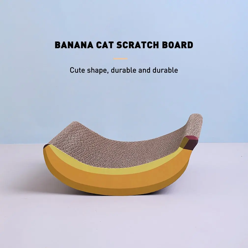 Wear-resistant Corrugated Paper Cat Scratching Board Chewing Toy Banana Shape Pet Product Pet Scratching Tool
Wear-resistant Corrugated Paper Cat Scratching Board Chewing Toy Banana Shape Pet Product Pet Scratching Tool