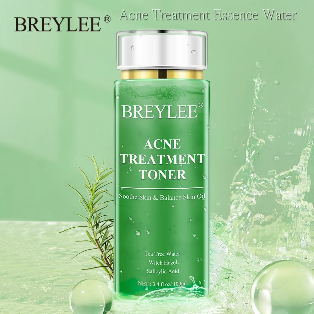 BREYLEE Acne Treatment AcneRemoval Facial Essence WaterRefreshingMoisturizingOil Control WhiteningGentleSoothingDrySkinCare100ml 
BREYLEE Acne Treatment AcneRemoval Facial Essence WaterRefreshingMoisturizingOil Control WhiteningGentleSoothingDrySkinCare100ml