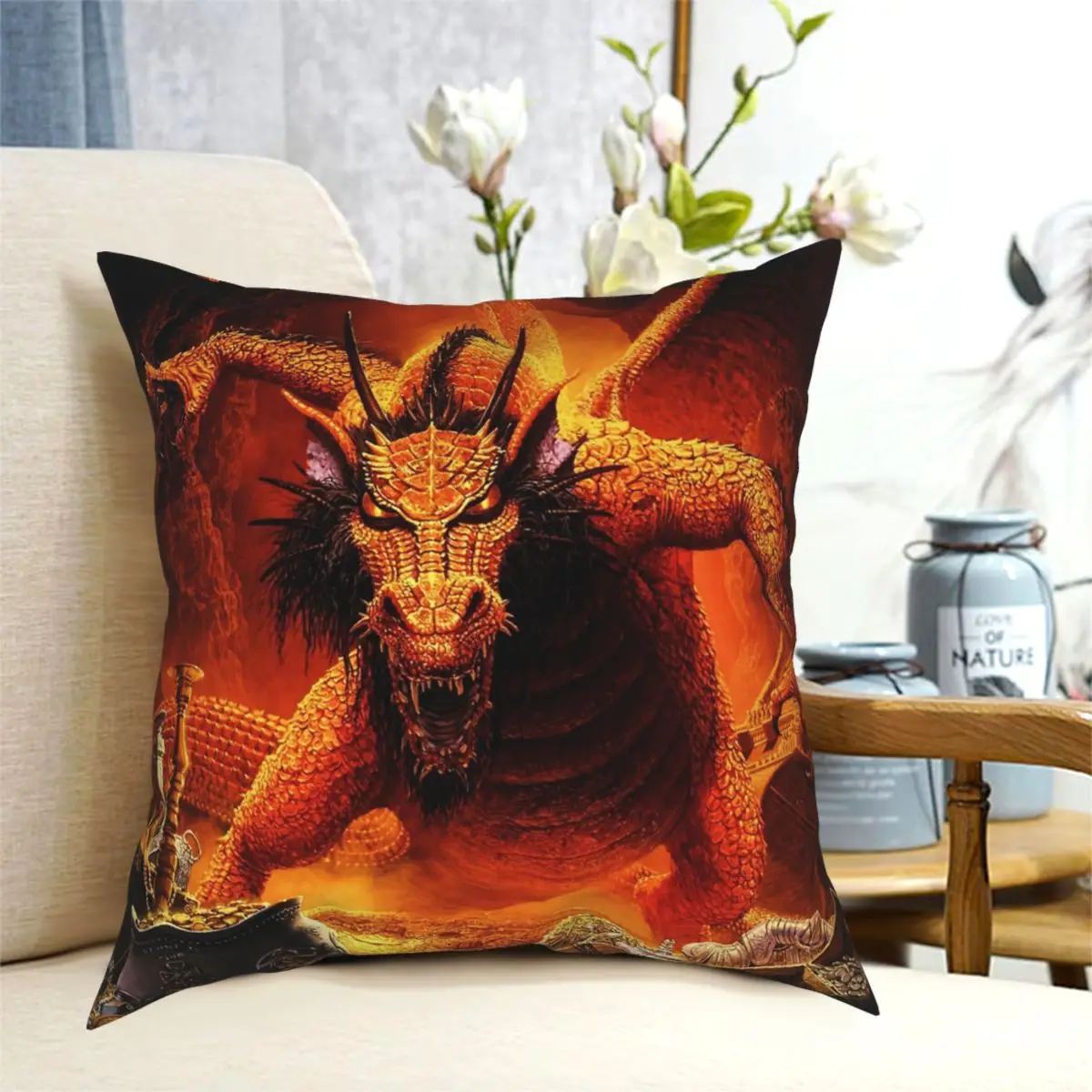 THE GREAT RED DRAGON Pillowcase Creative Decorative Pillow Case Home Cushion Cover 18"
THE GREAT RED DRAGON Pillowcase Creative Decorative Pillow Case Home Cushion Cover 18"