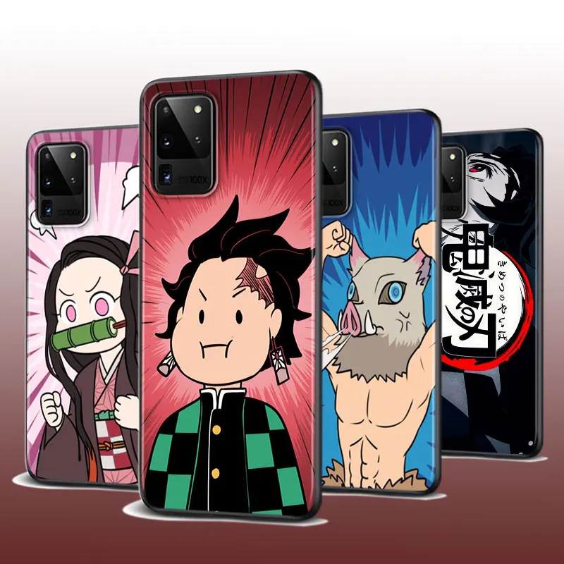 For Samsung S22 S21 S20 FE Ultra Pro Lite S10 5G S10E S9 S8 S7 Plus Anime Demon Slayer Shockproof Soft Black Phone Case
For Samsung S22 S21 S20 FE Ultra Pro Lite S10 5G S10E S9 S8 S7 Plus Anime Demon Slayer Shockproof Soft Black Phone Case