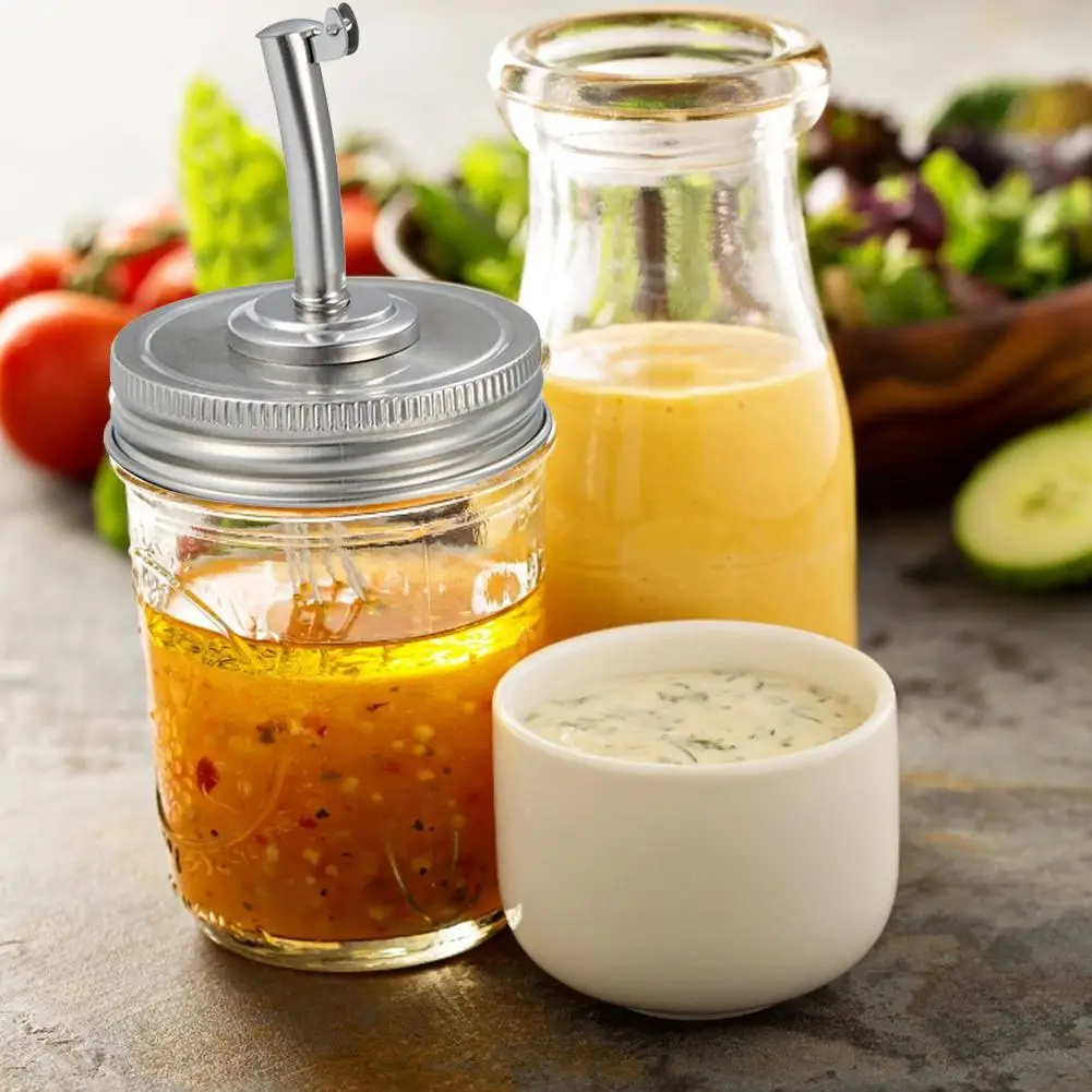70/86MM Mason Jar Pour Spout Lid Mason Jar Oil Infusions Lids Regular Mouth Bottle Cap Jar Hole Lid Can Extension Nozzle Lid
70/86MM Mason Jar Pour Spout Lid Mason Jar Oil Infusions Lids Regular Mouth Bottle Cap Jar Hole Lid Can Extension Nozzle Lid