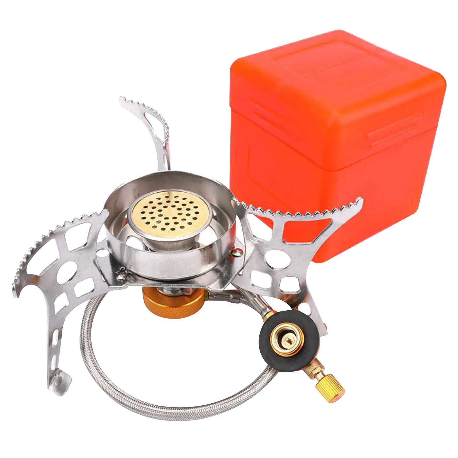 Outdoor Wind-Proof Picnic Gas Camping Backpacking Stove Hiking Burner for Outdoor Backpacking Hiking Camping Portable Equipment
Outdoor Wind-Proof Picnic Gas Camping Backpacking Stove Hiking Burner for Outdoor Backpacking Hiking Camping Portable Equipment