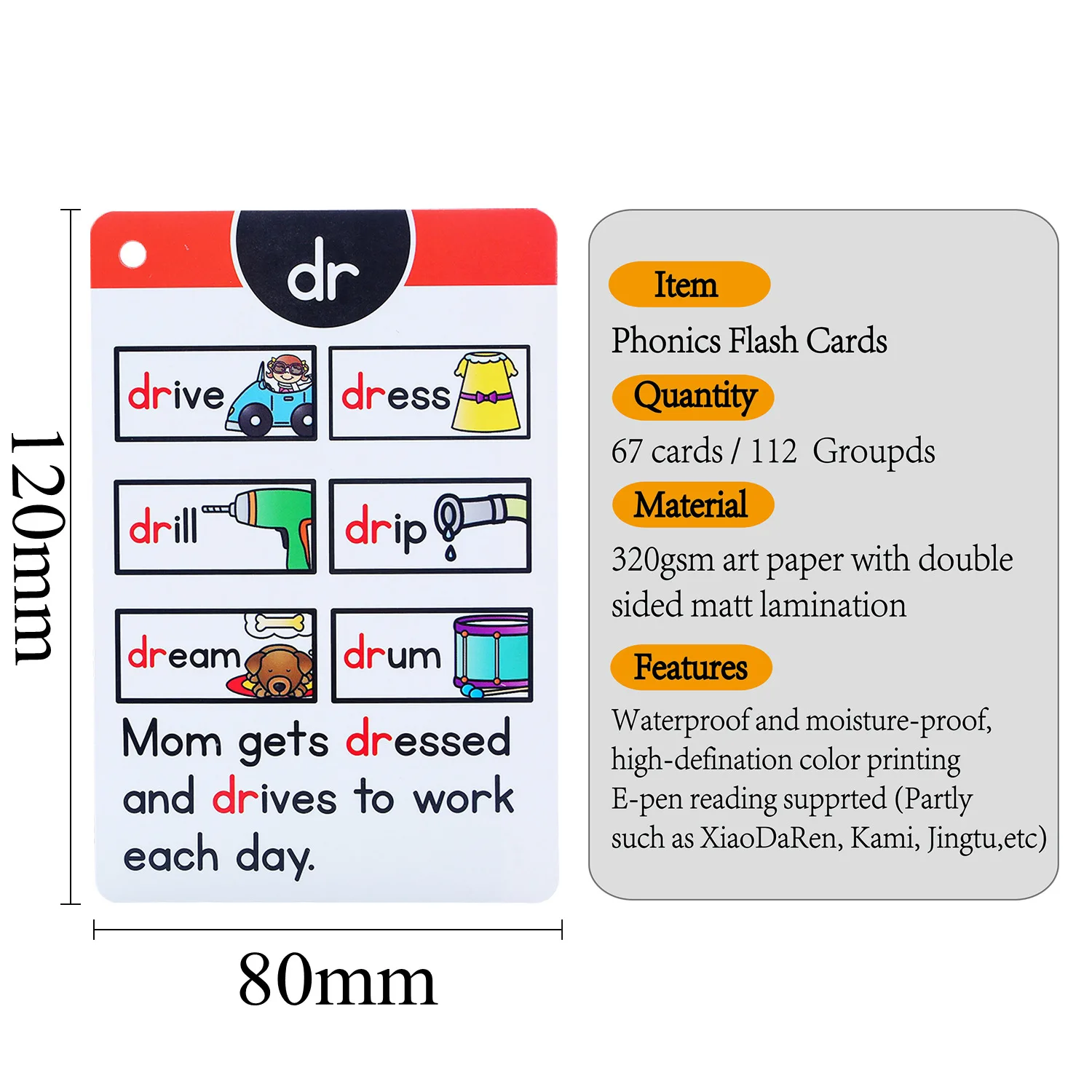 112 Group/set Learning English Phonics Cards Memory Game Montessori Educational Toy For Children Kids Flash Cards Teaching Aids
112 Group/set Learning English Phonics Cards Memory Game Montessori Educational Toy For Children Kids Flash Cards Teaching Aids