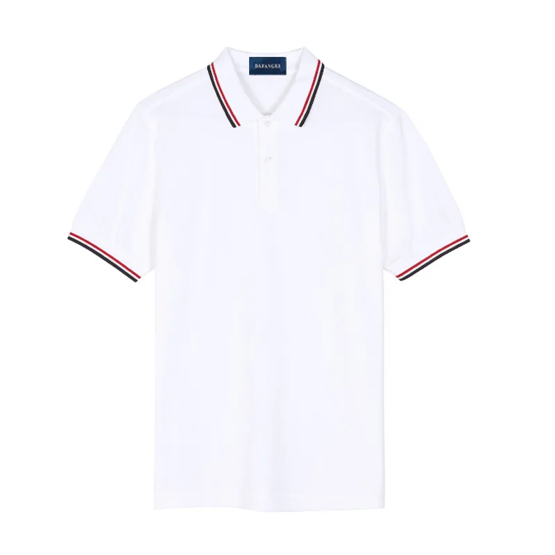British summer men's Polo Shirt Lapel embroidery crescent short sleeve color matching casual top T-shirt half sleeve men's shirt
British summer men's Polo Shirt Lapel embroidery crescent short sleeve color matching casual top T-shirt half sleeve men's shirt
