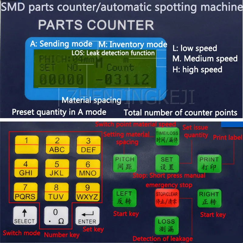 220V/110V Parts Counter Capacitance Resistance IC Chip Electronic Tray Point Machine Patch Element Fully Automatic SMT Counting 
220V/110V Parts Counter Capacitance Resistance IC Chip Electronic Tray Point Machine Patch Element Fully Automatic SMT Counting