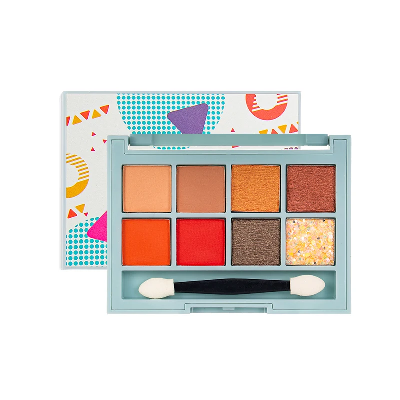 8 Colors Glitter Eyeshadow Palette Geometry Shape Palette Waterproof High Gloss Shimmer Pigmented Eye Shadow Palette Cosmetic
8 Colors Glitter Eyeshadow Palette Geometry Shape Palette Waterproof High Gloss Shimmer Pigmented Eye Shadow Palette Cosmetic