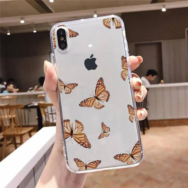 Vintage Butterfly Fashion Phone Case Transparent soft For iphone 5 5s 5c se 6 6s 7 8 11 12 plus mini x xs xr pro max
Vintage Butterfly Fashion Phone Case Transparent soft For iphone 5 5s 5c se 6 6s 7 8 11 12 plus mini x xs xr pro max