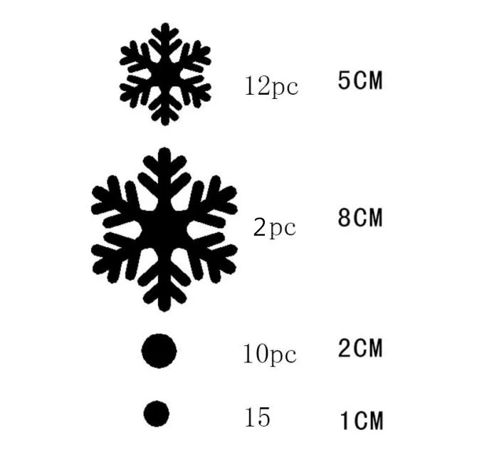 Снежинка Рождественская стеклянная Наклейка на окно зимние наклейки стену